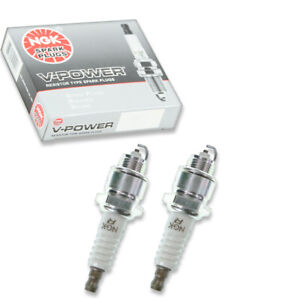 2 pc NGK 4536 XR45 V-Power Spark Plugs for WR9FPZ WR9FPY WR9FCZ WR9FCY kg