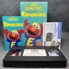 Elmocize VHS Tape 1996 Elmo Kids Video Sesame Street Exercise Workout Movie Film
