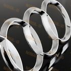 For Audi Rings Chrome Back Rear Trunk A3 A4 S4 A5 S5 A6 S6 SQ7 Badge Emblem New