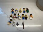 Vintage Lego Pirate Minifigure Lot Of 11 Figures And Accessories