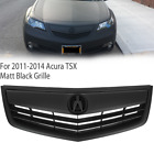 Fit 2011 2012 2013 2014 Acura TSX Front Bumper Upper Grille All Black Trim Grill (For: 2014 Acura TSX)