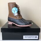 Weatherproof Men Remington Insulated Block Heel Winter Boots Tan Coffee Bean 11M