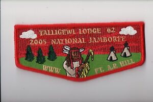 Lodge 62 Talligewi S-24 2005 National Jamboree OA flap (NO)