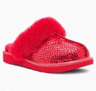 New Ugg Cozy II Gel Hearts Girls Slippers Size 4
