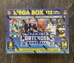 2021 Panini NFL Contenders Football Mega Box 1 Auto & 2 Memorabilia LAWRENCE