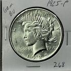 1925 P GEM Peace Silver Dollar BU MS+++ UNC Coin Free Shipping #268