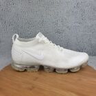 Mens Size 9 - Nike Air VaporMax Flyknit 2 Vast Grey 2018 White Shoes Sneakers