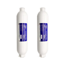 2xRV Inline Water Filter KDF&GAC Reduce Bad Taste,Odors,Chlorine Camper Drinking