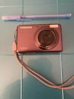 Samsung SL202-RARE PURPLE-1.0.2 MP-Digital Camera-SD Card & Charger-Tested Exc