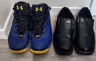Youth Shoe Lot Stephen Curry Under Armour/ Dress Shoes Youth 6/6.5