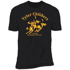 Tyler Childers Can I Take My Hounds To Heaven T-Shirt Cotton Black MM726