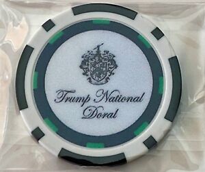 Trump National Doral -  Clay Poker Chip -Golf Ball Marker