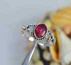 Attractive Ruby Gemstone 925 Sterling Silver Handmade Ring All Size B-794