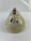 Handcrafted Art Pottery Ceramic Chubby Chicken Figurine