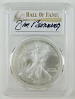 1996 $1 Silver Eagle PCGS Hall of Fame MS70 Signed JIM BUNNING Gem Coin C0418