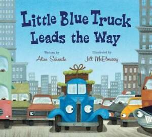 Little Blue Truck Leads the Way board book - Board book - GOOD