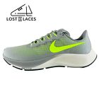 Nike Air Zoom Pegasus 37 Grey Fog Volt, New Men's Running Shoes BQ9646-003