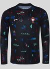 AUTHENTIC PORTUGAL PREMATCH LONG SLEEVE SOCCER JERSEY EURO 2024 Medium Brand New