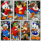 Disney Duck Tales Christmas Ornament Set of 7 - Scrooge, Launchpad  - NEW