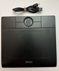 Wacom MTE-450 Bamboo graphics drawing Tablet And USB Cord Good Working Condition