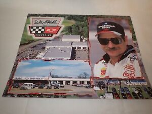 Dale Earnhardt Hero Card NASCAR Chevrolet Auto Dealership Newton North Carolina