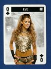 EVE TORRES 2018 Aquarius WWE Legends Playing Card Queen Clubs MAXIMA Supergirl*