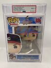 Funko Pop! Ricky “Wild Thing” Vaughn #886 Auto Signed Charlie Sheen  PSA Mint 9