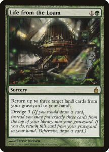 MTG Rare Life from the Loam x 1 NM - Ravnica City of Guilds