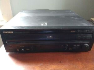Pioneer CLD-D502 Laser disc Player Laserdisc Tested Works MISSING REMOTE
