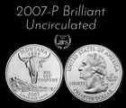 2007 P Montana Statehood Quarter Brilliant Uncirculated from OBW Roll *JB's*