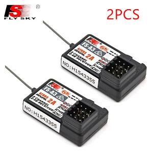 2PCS Flysky FS-A3 2.4GH 3CH Receivers for RC Car Boat GT2E GT2G Transmitter Y3S0