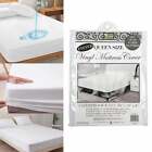 New ListingPremium Queen Size Mattress Soft Protector Waterproof Fitted Bed Cover Anti Dust