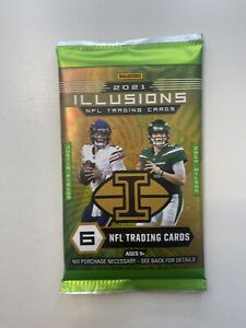 2021 Panini Illusions Football Trading Cards- New/Never opened One Pack