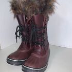 SOREL Women's Joan Of Arctic NL 2763-624 Winter Waterproof Leather Boots Sz 7.5