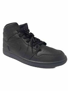 Nike High Top Basketball Shoes 554724091 Men 11.5 Black