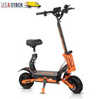 5600W 27AH 60V Foldable Electric Scooter Adult Dual Motor 11in Off-Road Tire New