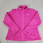 The North Face Jacket Womens Extra Large Pink Fleece Outdoor Full Zip Hiking XL