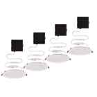 Commercial Electric Ultra Slim 6 in. Canless Recessed LED Kit 4-Pack