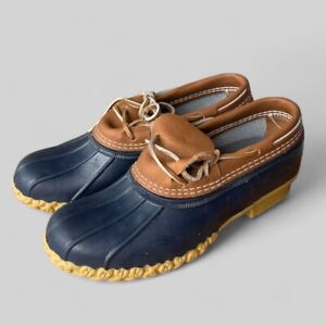 LL Bean Duck Boots Shoes Women’s Sz 9 Waterproof Rain Rubber MADE IN USA - NEW