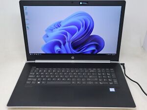 HP ProBook 470 G5 | i7-8550U | 16GB RAM | 256GB NVMe | Windows 11 Pro