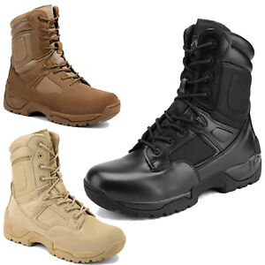 Men's Military Boots Combat Tactical Boots Hiking Motorcycle Army Work Boots