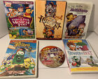 Kids Dvd Lot Veggie Tales Winnie The Pooh Alvin & The Chipmunks Disney Tale Spin