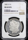 1882-O Morgan Dollar NGC MS-60 DPL - Population 1!