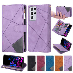 Leather Wallet Case For Samsung A32 A33 A53 A71 A72 A82 A42 4/5G Back Cover