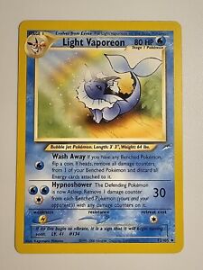 Light Vaporeon Neo Destiny 52/105 LP