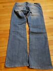 Guess Jeans Mens Size 34 Falcon Slim Boot Distressed 34x32