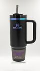 NEW BLACK CHROMA Stanley 30oz Quencher H2.0 FlowState Tumbler * Small Scratches