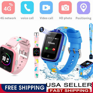 Smart Watch 4G Dual Camera GPS SOS Smart watch Wrist Watch For Kids Children