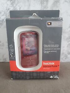 NEW-Sealed SanDisk Sansa Fuze+...  MP3 Player 4 GB SDMX20R-004GR-A57