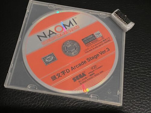 🔥 Sega Naomi Initial D 3 GD-ROM JAPAN with Security Chip Tested Working